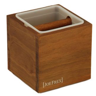 Abschlagbehälter Joe Frex Classic braun 1